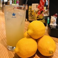 自家製レモンサワー