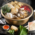 料理メニュー写真&nbsp;名物！白バイ貝鍋