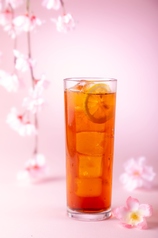 桜ティーソーダ
