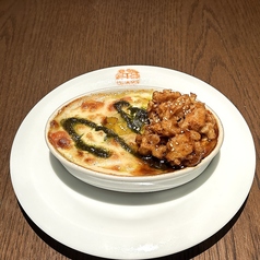 パエリアドリア　油淋鶏のせ