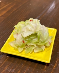 青ザーサイの浅漬け