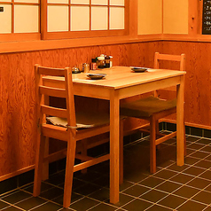 2名掛けテーブル×１