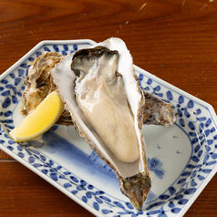 殻付き生カキ（厚岸産）