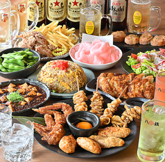 【宴会に◎】飲み放題付のコースもご用意しております！