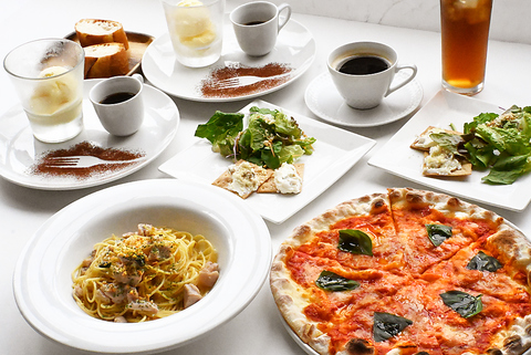 【告知】7月1日から8月30日!までパスタorピザコース2475円が1980円になるクーポン配布
