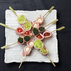 野菜肉巻き串各種