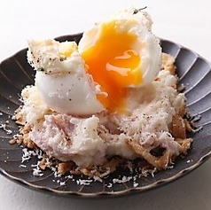 半熟玉子のポテトサラダ