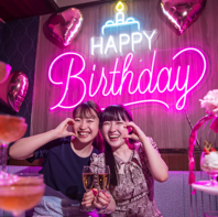 誕生日にはお部屋を飾り付け♪