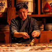 熟年の技術を持つスタッフがお焼きいたします。