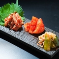 料理メニュー写真&nbsp;キムチ三種