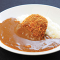 料理メニュー写真&nbsp;メンチカレーライス