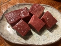 料理メニュー写真 牛角切りハツ