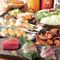 牡蠣と肉のらりくらり広島駅本店のコース写真