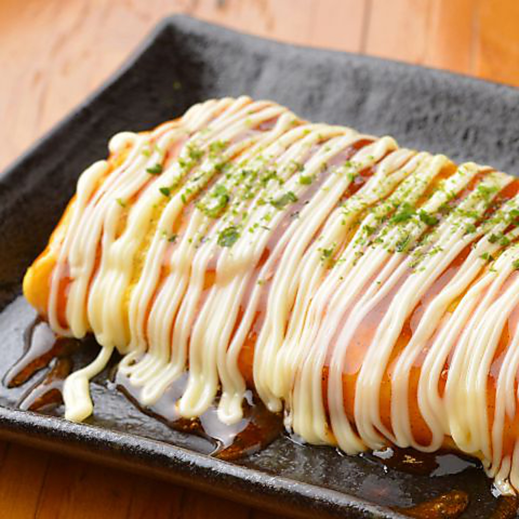 大坂名物 『トンペイ焼き』 は絶品！！当店オリジナルの甘めのソースが美味です。