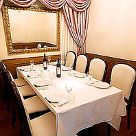 3～30名様までＯＫの完全個室用意（写真はＦタイプ）