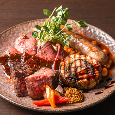 肉4種盛り合わせ