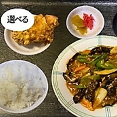 麻婆ナス定食