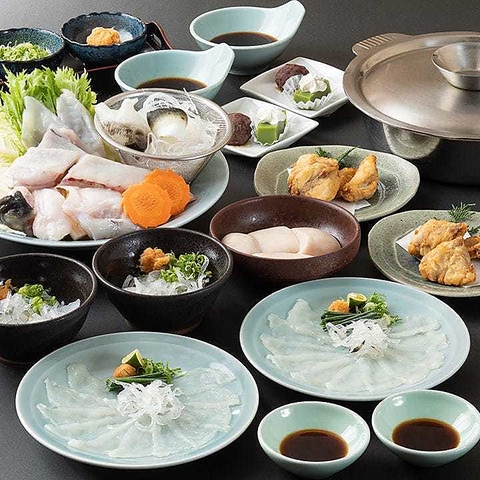 昭和21年の老舗。熟練職人が彩る絶品ふぐてっちり＆四季折々の美味がお値打ち