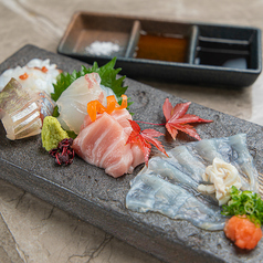 【天然ものへのこだわり】養殖は一切不使用！その日獲れた旬の魚を味わう『ちょこちょこ盛り』の写真