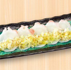 たこのネギ塩ごま風味