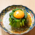 料理メニュー写真&nbsp;月見ほうれんそう