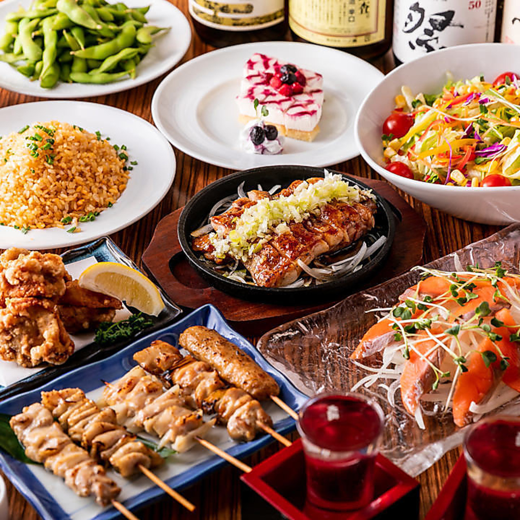 3H飲み放題付の宴会コースは3,000円～各種ご用意！