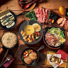 大宮ラクーンの庭 空と大地の恵みとBBQのコース写真