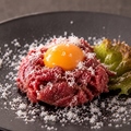 料理メニュー写真&nbsp;山わさびラムユッケ