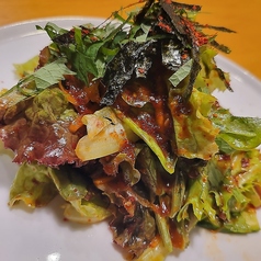 塩ドレッシングサラダ