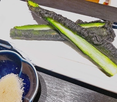 アスパラガスの天婦羅