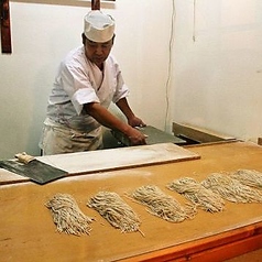 自慢の手打ちそば！の写真