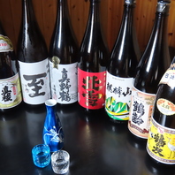 お酒の種類が豊富！