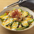 料理メニュー写真&nbsp;唐揚げサラダ