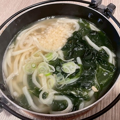 おでんのだしわかめうどん