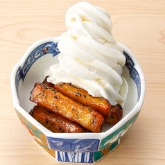 大学芋のバニラアイス添え