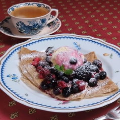 ガレットアイスのベリーベリー