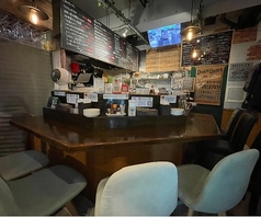 店内カウンター席