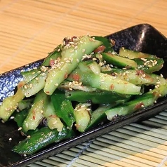 たたき梅きゅうり