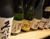日本酒や焼酎も充実。道産はもちろん、全国の銘酒を多数取り揃えております。