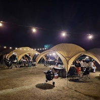 夜空の下で味わう、こだわり食材のごちそうBBQ！