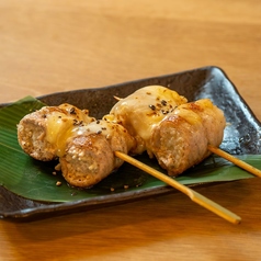 アグー豚のえのき巻きチーズ串