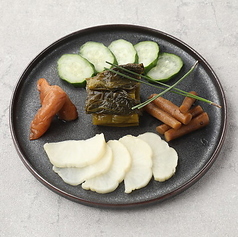 漬物盛り合わせ