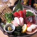 料理メニュー写真&nbsp;鮮魚3種盛り