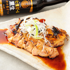 モモ桑焼、塩焼ポン酢、バター醤油焼