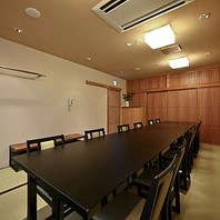 大人数のお集まりに最適な広々とした宴会席