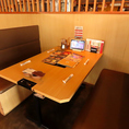 落ち着いてお食事をお楽しみ頂ける情緒あふれる和空間★優しい照明の空間はカップルや女子会にもおすすめ◎！