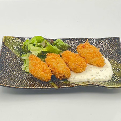 大粒カキフライ、タルタルソース