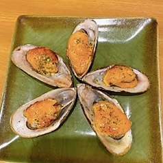 ムール貝ウニソース焼