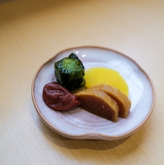 漬物盛り合わせ