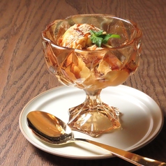 黒みつきなこバニラアイスクリーム